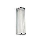 Firstlight Jewel LED Bathroom IP44 Wall Light, Chrome with Clear Glass Rods