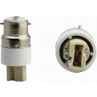 B22 to G9 Lamp Holder Adapter