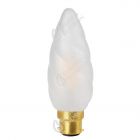 Girard Sudron LED 4W BC/B22 Large 50mm Candle Twisted Matt Very Warm White (non-dim)