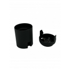 E27 Lampholder Plastic Snap-Together ES 10mm Lampholder Smooth Skirt