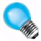LED 1W 240V ES E27 Festoon Golf Ball Outdoor Round Blue 20,000 hours