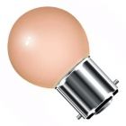 BELL 15W BC/B22 45mm Pink Coloured Vacuum Filled Round Ball Festoon