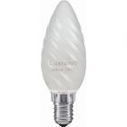 Luxram 60W 240V SES E14 Twisted Pearl White 35mm Candle