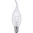 Luxram 25W 240V SES E14 Clear Flame Bent Tip Candelux