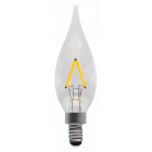BELL 05029 Pro LED Filament Chandelier 1W=10W, MES/E10, Warm White, Clear