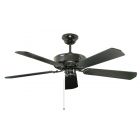 Fantasia 110460 Classic Matt Black / Matt Mahogany / Gloss Black No Light
