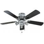 Fantasia 111757 Mayfair Chrome / Gloss Black Sorrento Light