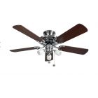 Fantasia 115496 Mayfair Stainless Steel / Dark Oak Amorie Light