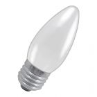 Crompton 25W 240V ES E27 Warm White Opal White 35mm Candle