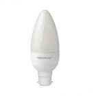 Megaman 5W 240V BC/B22 Cool White Dimmable Opal LED Candle