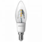 Megaman 143684 Incanda-LED 4W 240V SES/E14 Clear Candle, Warm White 2800K