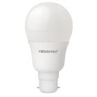 Megaman LED 8.5W 240V BC B22 GLS Opal Classic Dimmable