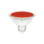 Luxram MR16 Dichroic Red 12V 20W Halogen Spot, 38° beam
