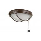 Fantasia 221265 Ceiling Fan Outdoor Light - Patio Chocolate Brown