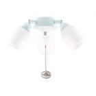 Fantasia 221463 Ceiling Fan Light - Amorie 3 Light Cluster White