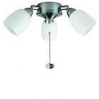 Fantasia 221470 Ceiling Fan Light - Amorie 3 Light Cluster Stainless Steel