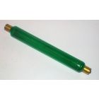 GE 221mm Tubular Double Ended 60W S15 Translucent Green Striplite