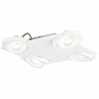 Eglo 39136 BREA LED Steel Aluminium Multi Spot Light