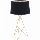 Eglo 39179 CAMPORALE E27 Cord-Switch Fabric Table Lamps