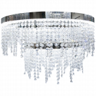 Eglo 39281 ANTELAO LED Cluster Chrome Clear Ceiling Pendant