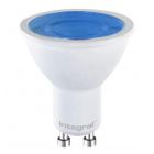 Integral LED 5W 220-240V GU10 40° 50mm Blue Coloured Spot (Non-Dim)