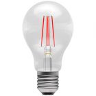 BELL Red Coloured GLS Filament Pro LED 4W ES/E27