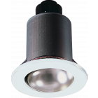 MD03W IP20 230V 80W max. R80 White Mains Downlight, Cut-out diameter 90mm