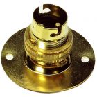 Brass BC Batten Lampholder