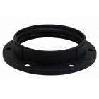 Plastic Shade Ring E27 Black