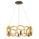 Hinkley Lighting HK/MOXIE6/P SSG Moxie (Hk) 6Lt Pendant Sunset Gold