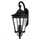 Feiss FE/COTSLN2/L BK Cotswold Lane Large Wall Lantern