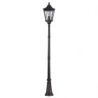 Feiss FE/COTSLN5/L BK Cotswold Lane Large Post