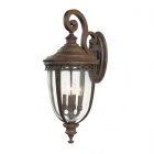 Feiss FE/EB2/XL BRB English Bridle 4lt X Large Wall Lantern British Bronze