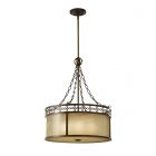 Feiss FE/JUSTINE6 ISLE Justine 6lt Chandelier