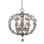 Feiss FE/LEILA3 Leila 3lt Chandelier