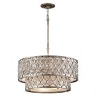 Feiss FE/LUCIA/P/E 2TR Lucia 6lt Chandelier