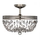 Feiss FE/MALIA/SF Malia 3lt Semi-Flush