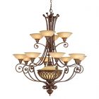 Feiss FE/STIRLINGCAS12 Stirling Castle 13lt Chandelier