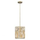 Hinkley HK/GEMMA/P/A SL Gemma Mini Pendant Silver Leaf