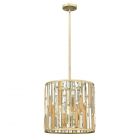 Hinkley HK/GEMMA/P/B SL Gemma Pendant Silver Leaf