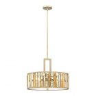 Hinkley HK/GEMMA/P/C SL Gemma Pendant Silver Leaf