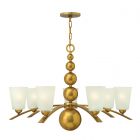 Hinkley HK/ZELDA7 VS Zelda 7lt Chandelier Vintage Brass