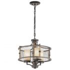 Kichler KL/AHRENDALE3 Ahrendale 3lt Duo-Mount Chandelier