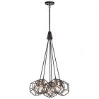 Kichler KL/ROCKLYN6 RS Rocklyn Raw Steel 6 Light Chandelier Light