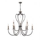 Elstead PM9 DB Pimlico 9lt Chandelier Dark Bronze