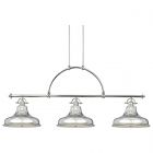 Quoizel QZ/EMERY3P IS Emery 3lt Island Light Imperial Silver