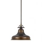 Quoizel QZ/EMERY/P/M PN Emery 1lt Medium Pendant Palladian Bronze