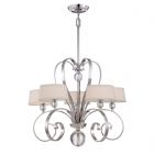 Quoizel QZ/MADISONM5 IS Madison Manor 5lt Chandelier Imperial Silver