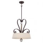 Quoizel QZ/MADISONM/P WT Madison Manor 4lt Pendant Western Bronze