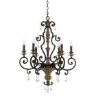 Quoizel QZ/MARQUETTE6/A Marquette 6lt Chandelier